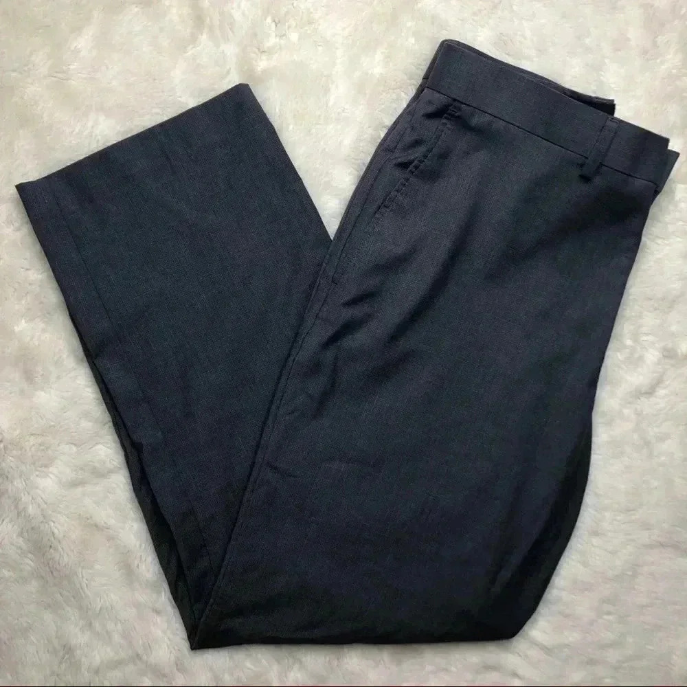 Perry Ellis Portfolio Grey Dress Pants Size 34